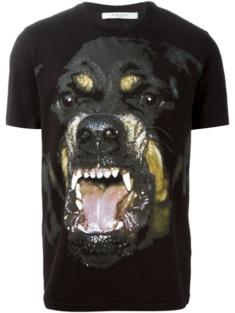 ebay givenchy shirt|Givenchy rottweiler shirt price.